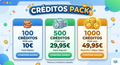 100 créditos